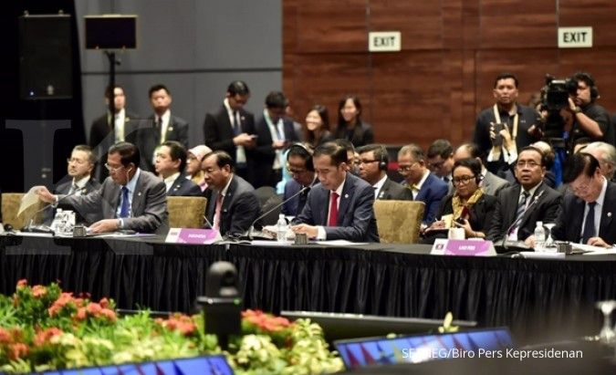 Jokowi ajak AS kerja sama di bidang ekonomi dengan ASEAN