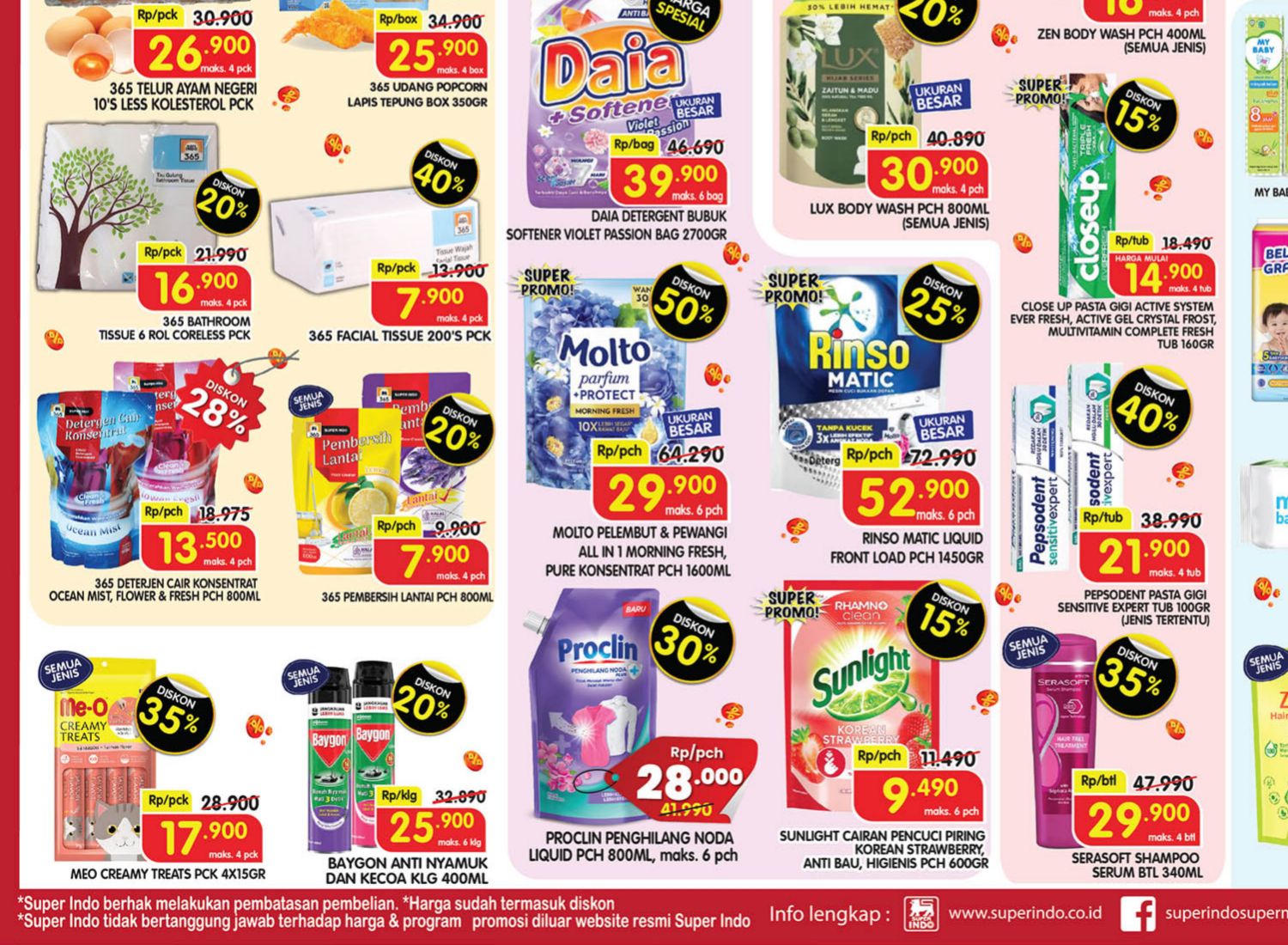 Promo Superindo Weekday Periode 1-2 Oktober 2025