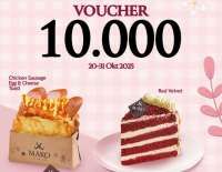 Promo Mako Bakery sampai 31 Oktober, Belanja Kue & Roti Favorit Ada Voucher Rp 10.000