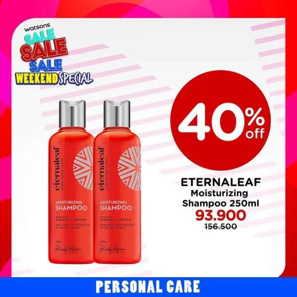 Promo Watsons Weekend Special Periode 10-14 Februari 2022