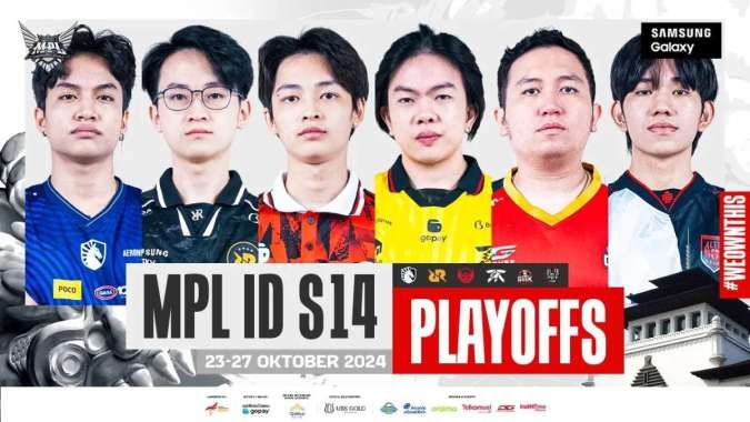 Jadwal dan Bracket Playoff MPL ID S14 Lengkap, Cek juga Cara Nonton Live