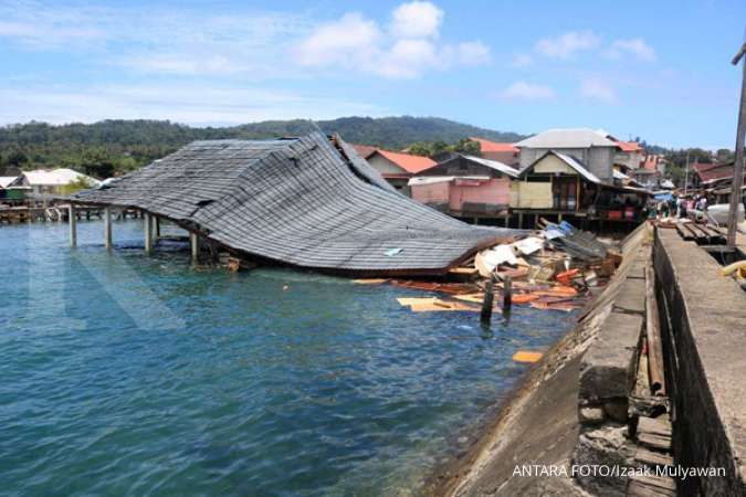 Kemensos salurkan bantuan Rp 1,1 miliar untuk korban gempa Ambon