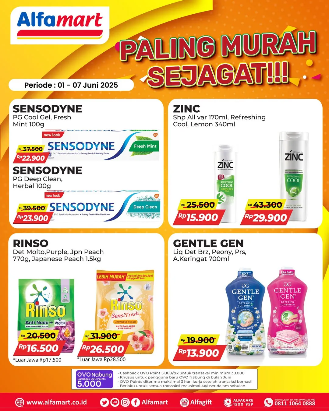 Promo Alfamart Paling Murah Sejagat Periode 1-7 Juni 2025