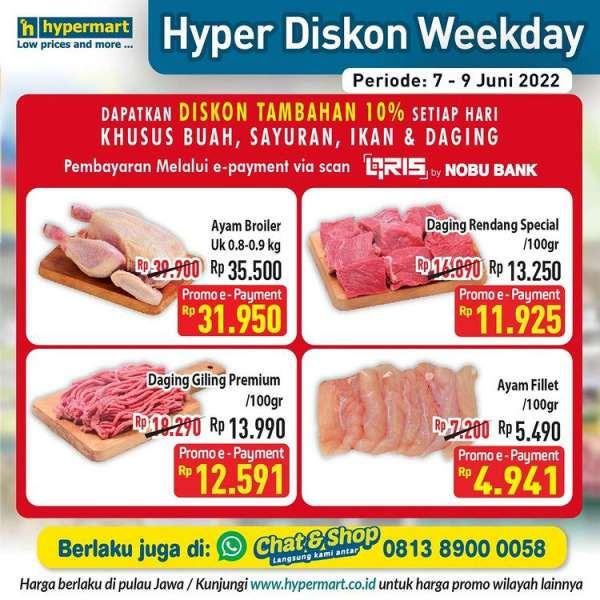Promo Hypermart Terbaru Berlaku 7-9 Juni 2022