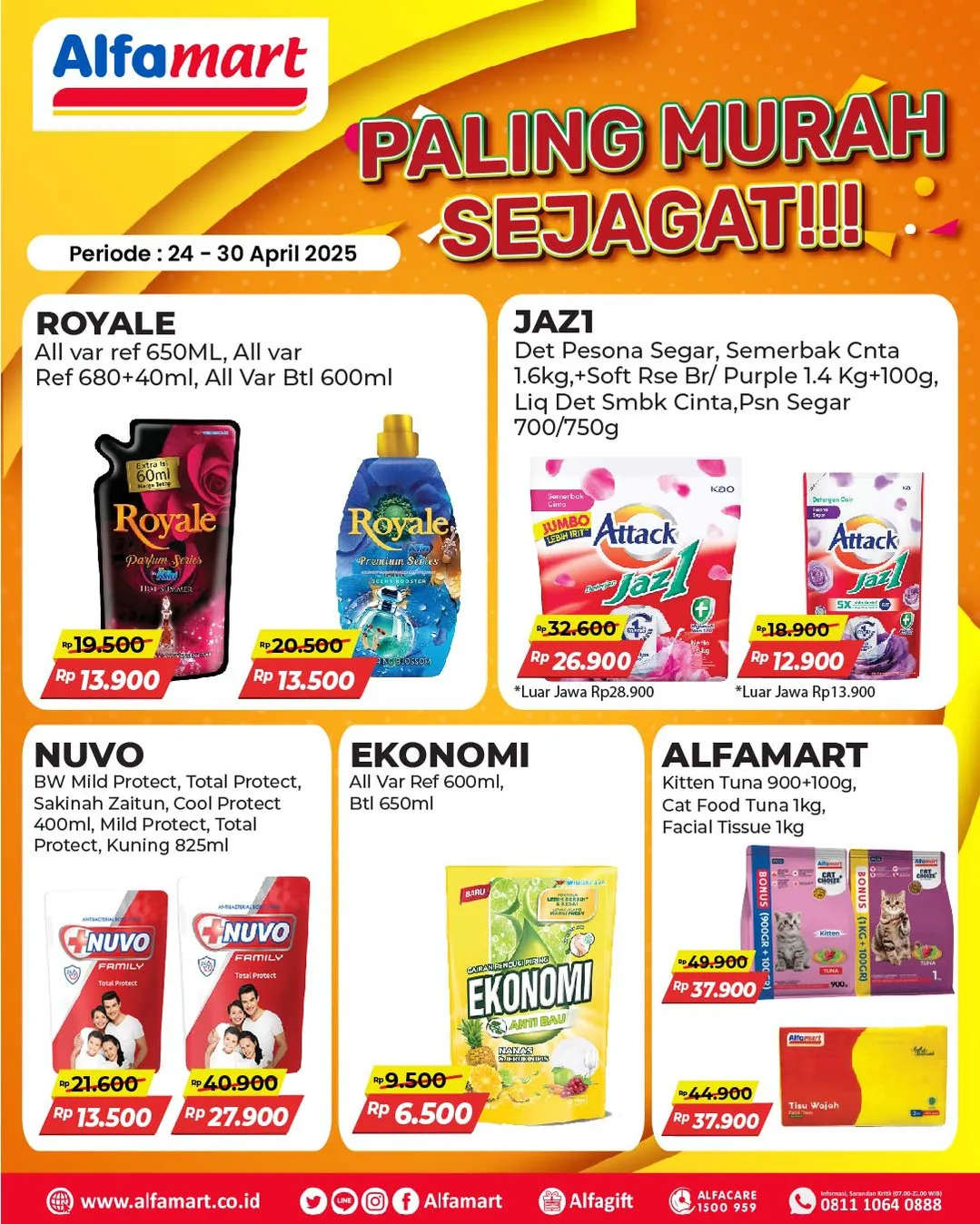 Promo Alfamart Paling Murah Sejagat Periode 24-30 April 2025