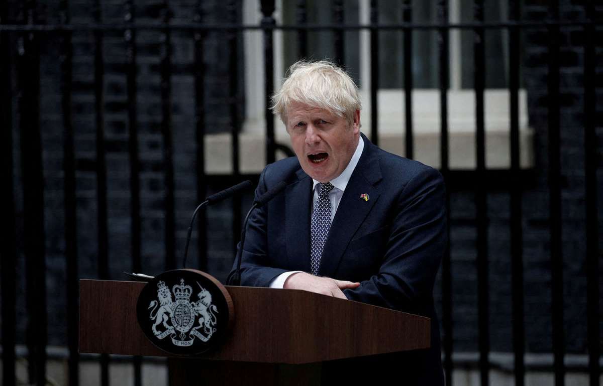 Rusia Gembira Pendukung Internasional Utama Ukraina Boris Johnson Mundur dari Jabatan