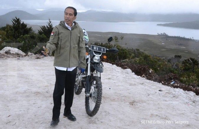 Jokowi inspects progress of trans-Papua project
