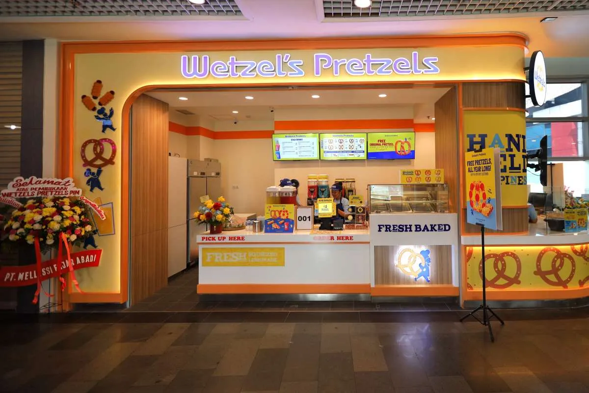 Wetzel’s Pretzels Membuka Toko Pertama di Indonesia