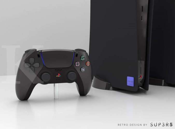 PS5 warna hitam (edisi PS2)