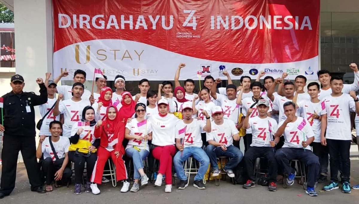 U Stay Hotels turut meriahkan HUT RI ke-74 dengan aneka perlombaan