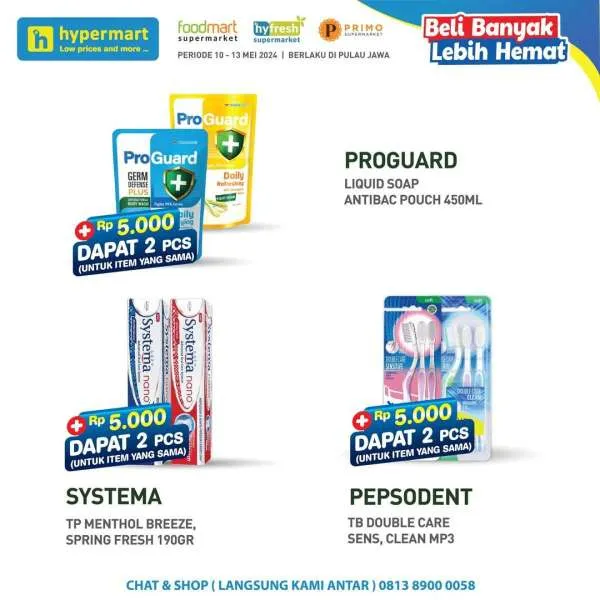 Promo Hypermart Beli Banyak Lebih Hemat Periode 10-13 Mei 2024