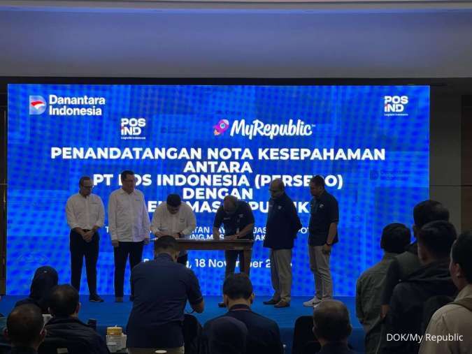 Kolaborasi MyRepublic Indonesia dan PT Pos Indonesia Dorong Ekspansi Layanan FWA