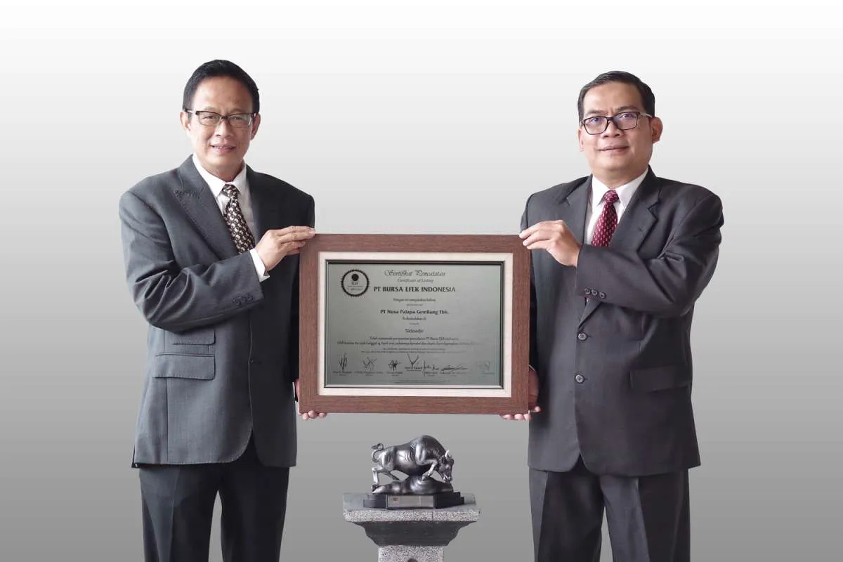 Resmi melantai, saham Nusa Palapa Gemilang (NPGF) mentok ARA