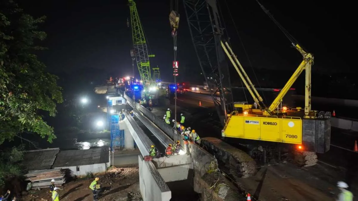 JTT Lakukan Pengaturan Lalu Lintas Jalan Tol Jakarta-Cikampek