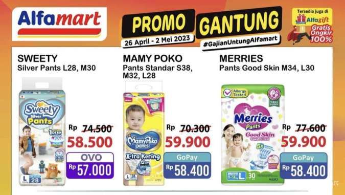 Promo Alfamart Gajian Untung 26 April-2 Mei 2023, Berbagai Produk Anak Harga Spesial