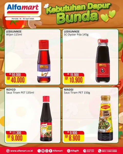 Promo Alfamart Kebutuhan Dapur Periode 16-30 April 2025