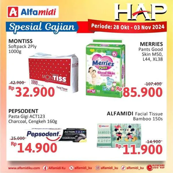 Promo Alfamidi Hemat Satu Pekan Periode 28 Oktober-3 November 2024