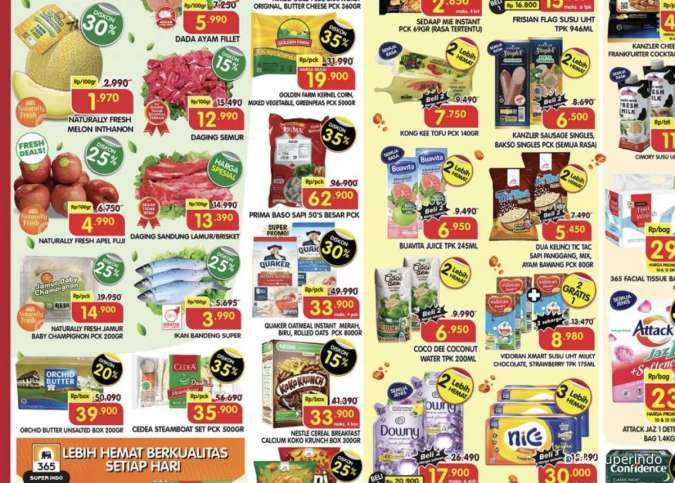 Promo JSM Superindo 9-11 Oktober 2026, Buah Plum-Anggur Muscat Beli 1 Gratis 1