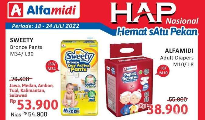 Katalog Promo Alfamidi Hemat Satu Pekan Periode 18-24 Juli 2022