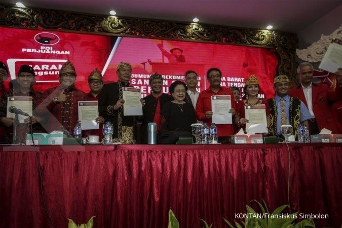 Megawati umumkan enam calon kepala daerah