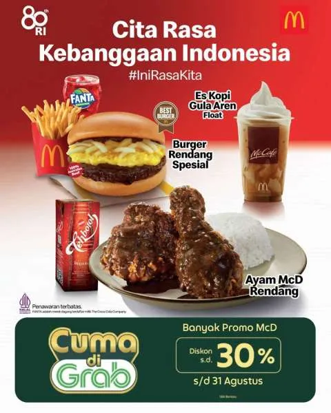 Promo McD x Grabfood Agustus 2025