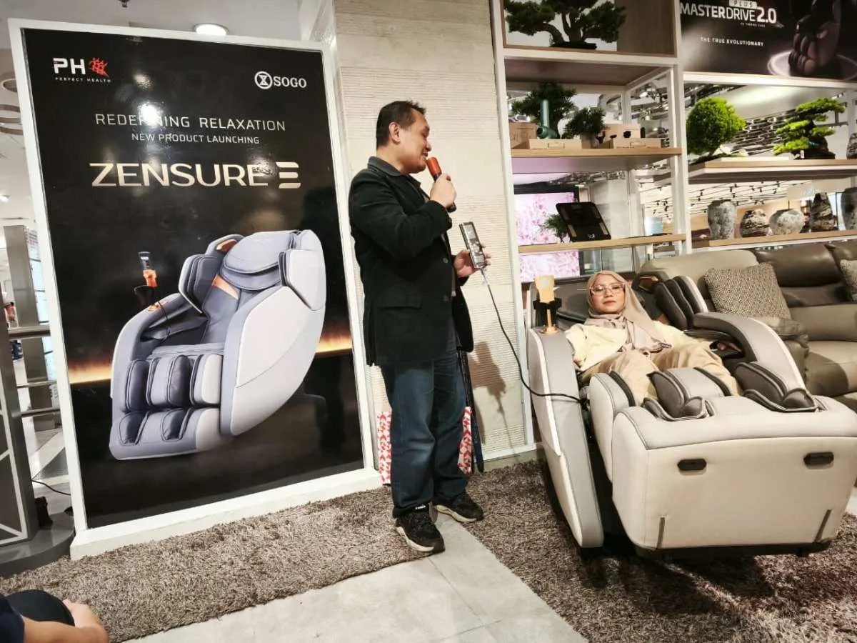 Perfect Health Luncurkan Zensure III, Kursi Pijat Chiropractic Bidik Segmen Premium