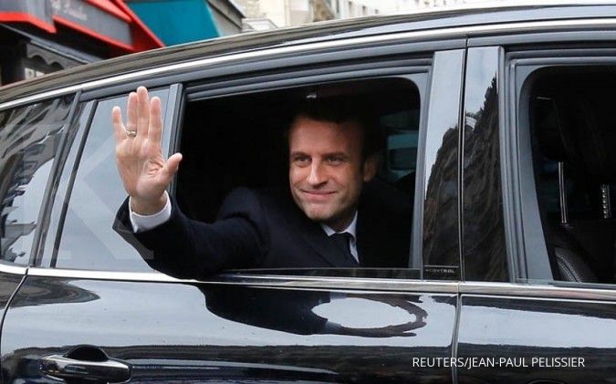 Ragam reaksi dunia atas kemenangan Macron 