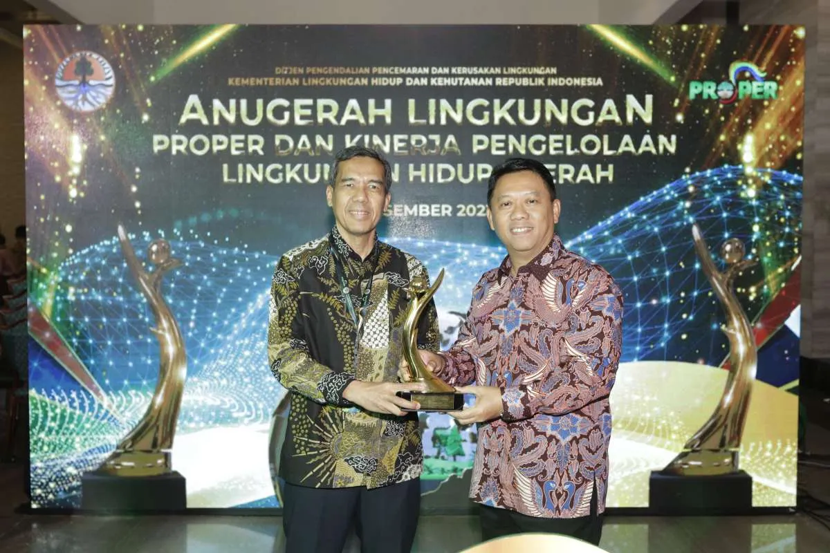 Mulai Kaji Teknologi Transisi Menuju Energi Bersih, Pupuk Kaltim Raih PROPER EMAS 7X