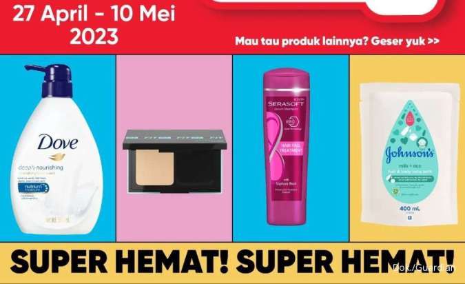Promo Guardian Super Hemat, Tambah Uang Rp 1.000 Dapat 2 Two Way Cake Maybelline
