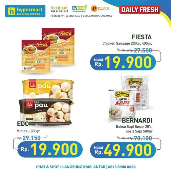 Promo JSM Hypermart Hyper Diskon Weekend Periode 19-22 Juli 2024