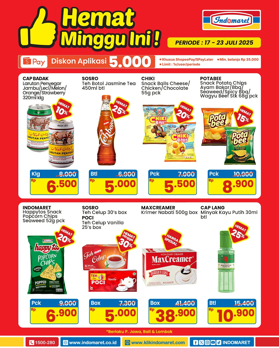 Promo Indomaret 17-23 Juli 2025 Hemat Minggu Ini