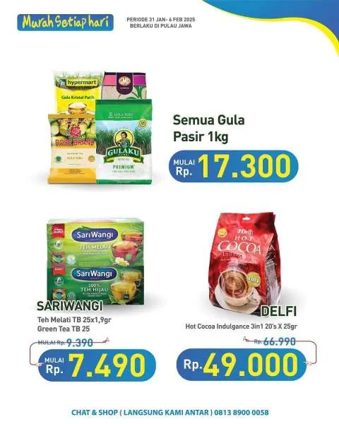 Promo JSM Hypermart Hyper Diskon Weekend Periode 31 Januari-3 Februari 2025