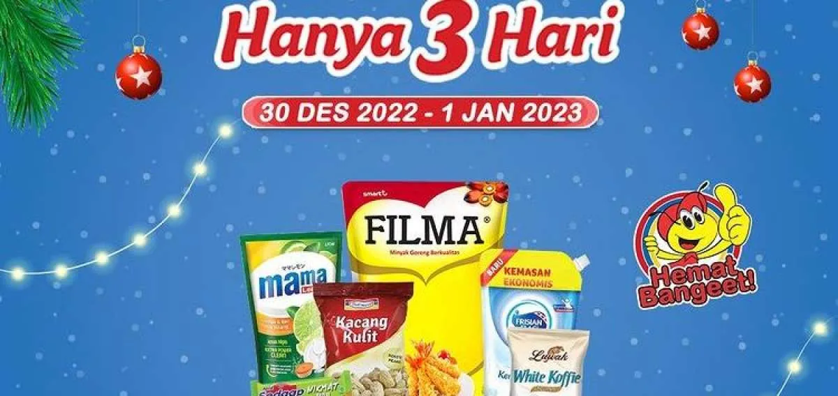 Harga Promo JSM Indomaret 30 Desember 2022-1 Januari 2023, Promo Hanya 3 Hari!