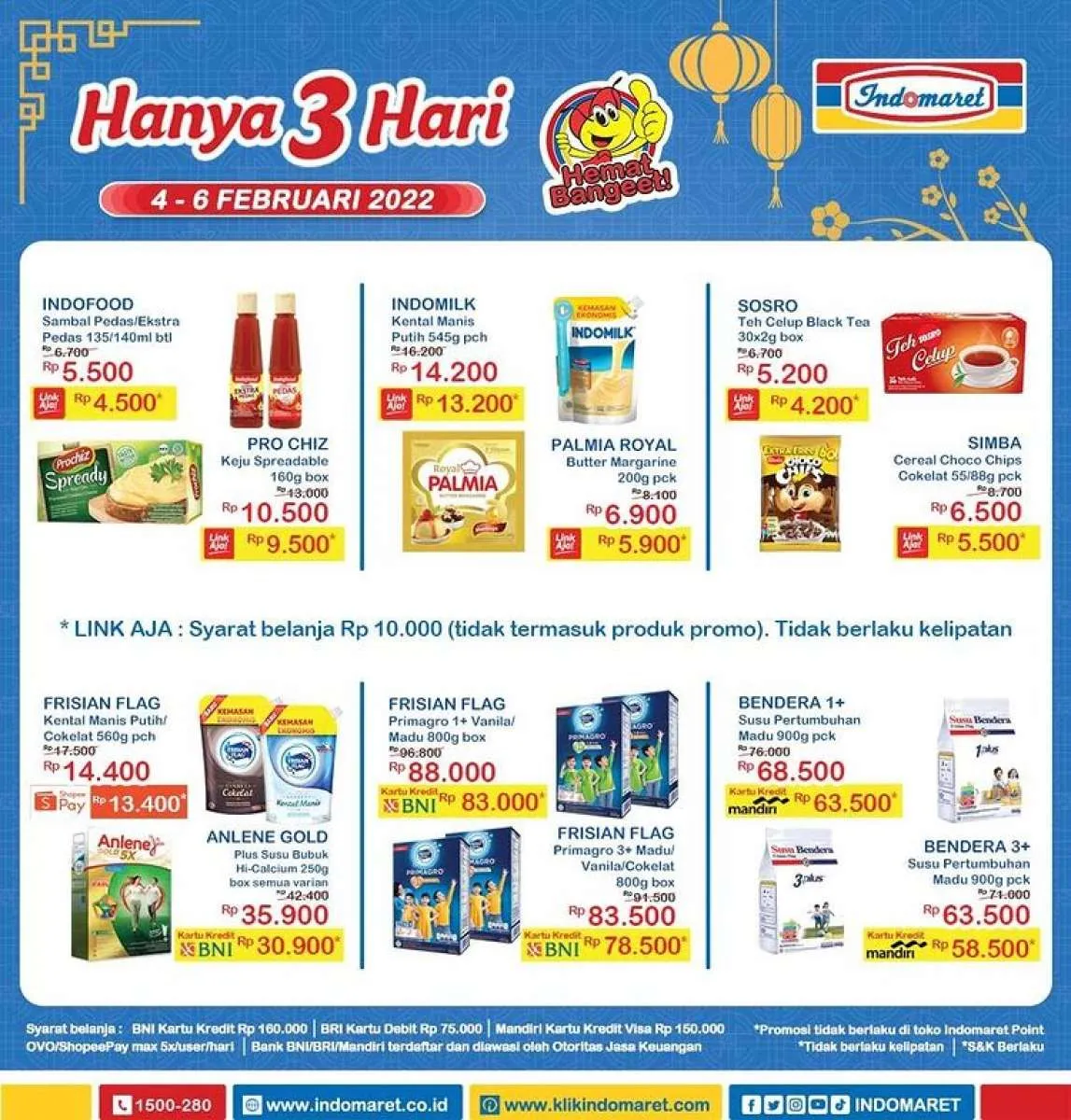 Promo JSM Indomaret Periode 4-6 Februari 2022, Belanja Aneka Produk Jadi Lebih Murah