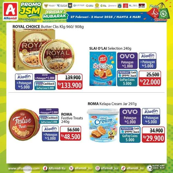 Promo JSM Alfamidi Periode 27 Februari-2 Maret 2025