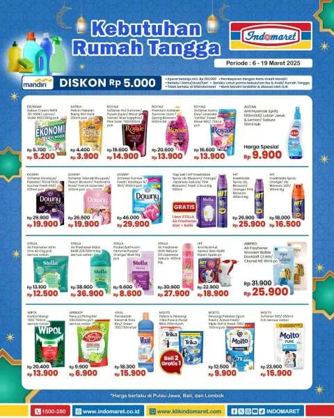 Promo Indomaret Super Hemat Periode 6-19 Maret 2025