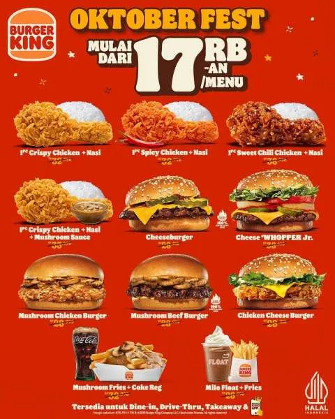Promo Burger King Oktober Fest 2025