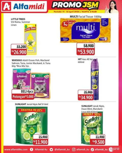 Promo JSM Alfamidi Periode 11-13 April 2025