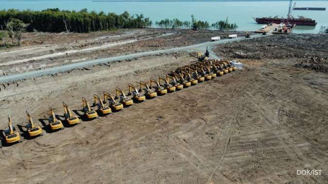 Proyek 1 Juta Ha Sawah, Haji Isam Kembali Datangkan Puluhan Ekskavator di Merauke