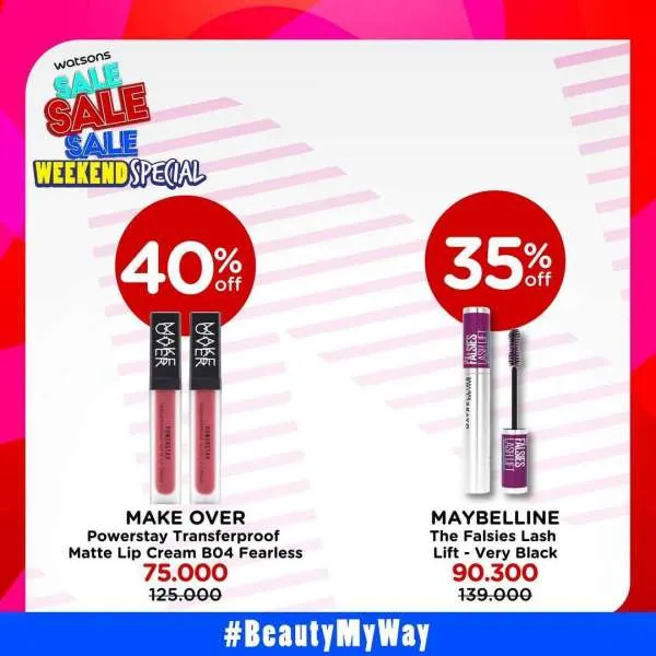 Promo Watsons Weekend Special Periode 10-14 Februari 2022