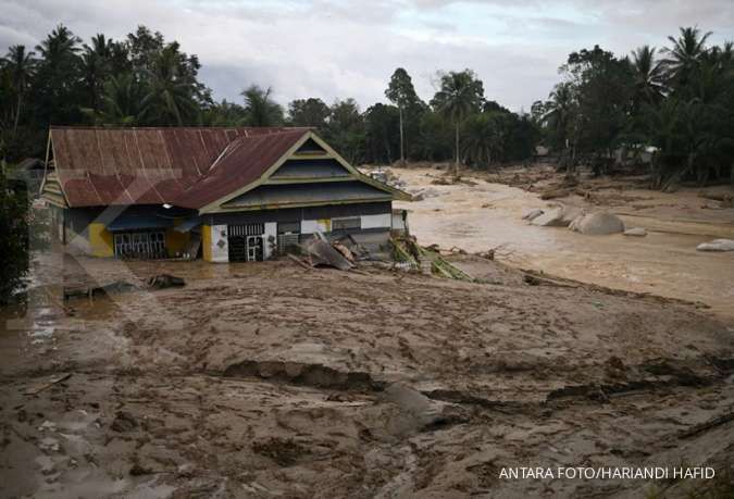 Banjir bandang terjang 8 kampung di Cianjur  