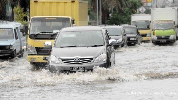 Hujan masih akan mengguyur Jakarta sampai petang