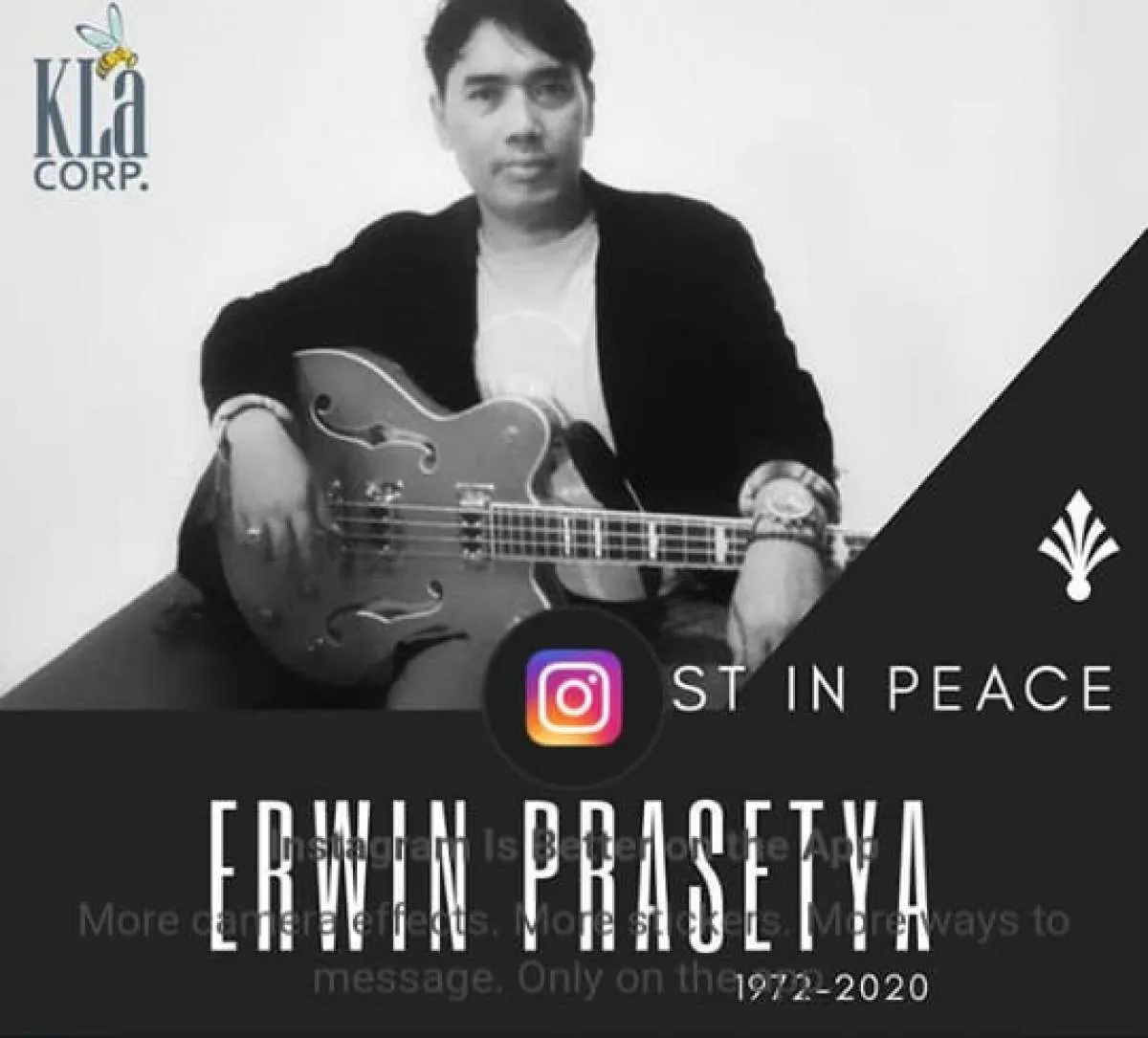 Erwin Prasetya, eks Basis Dewa 19 meninggal dunia karena pendarahan lambung