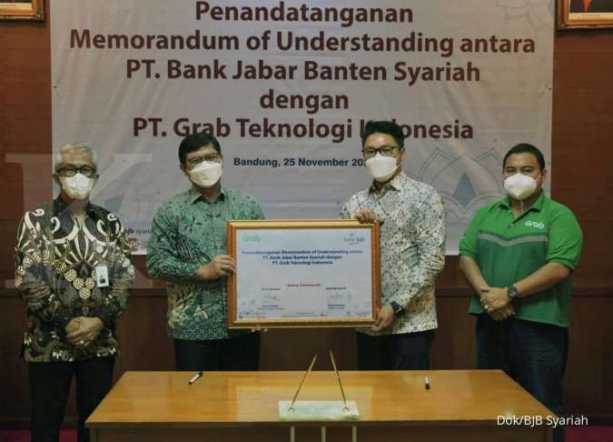 Akselerasi digital, Bank BJB Syariah gandeng Grab Indonesia