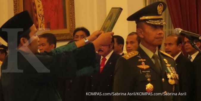 Letjen Mulyono resmi menjadi KSAD