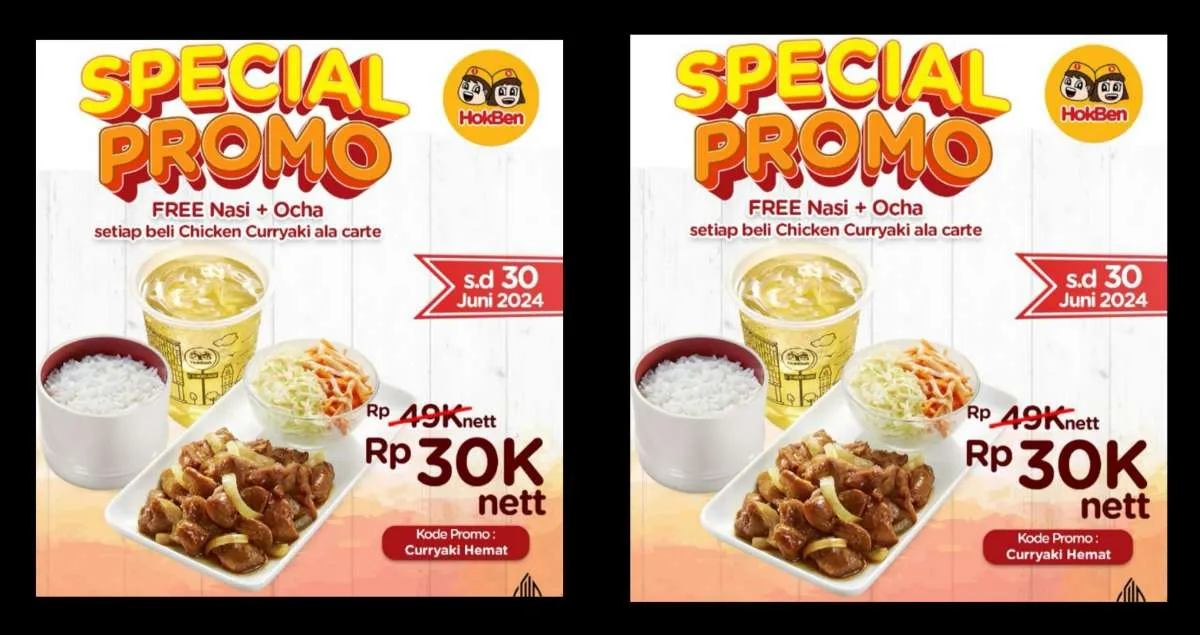 Bikin Kantong Hemat! HokBen Tawarkan Special Promo Paket Makan Cuma Rp 30 Ribu