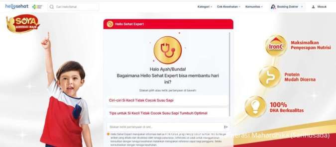 SGM Eksplor ISOPRO SOY Hadirkan Platform Edukasi Tervalidasi &Tanya Jawab Berbasis AI