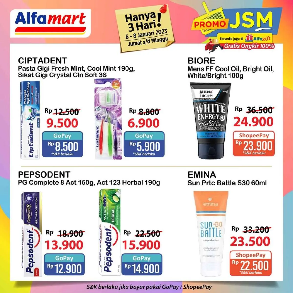 Katalog Promo JSM Alfamart Hanya 3 Hari Periode 6-8 Januari 2023