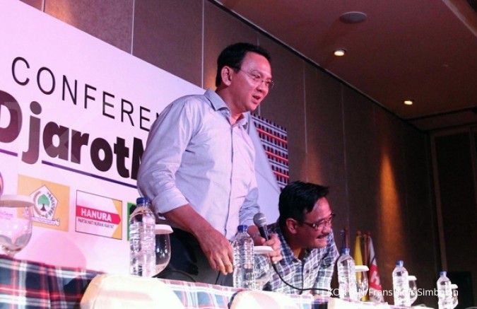 Ahok concedes defeat to his rival