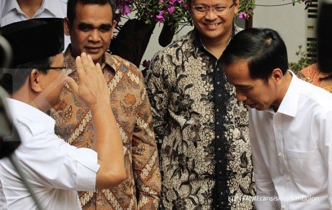 Jokowi hadiri geladi bersih pelantikannya